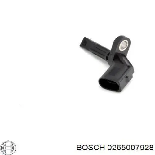 0265007928 Bosch датчик абс (abs передній, правий)