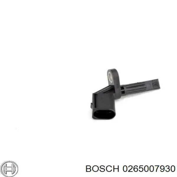 0265007930 Bosch датчик абс (abs передній, лівий)
