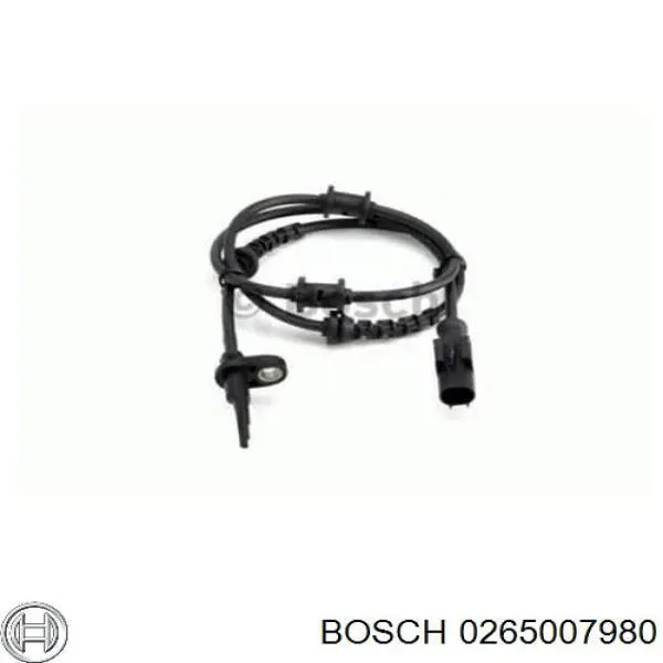 0265007980 Bosch датчик абс (abs задній)