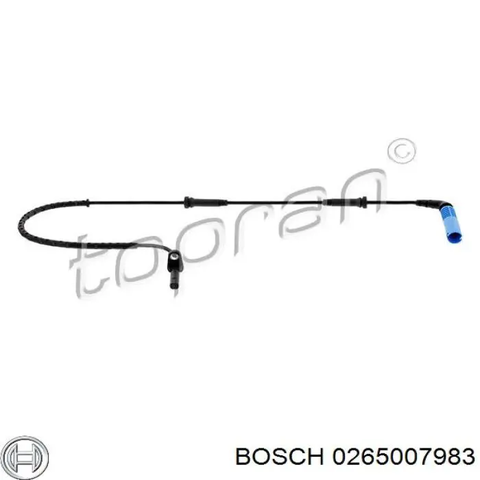 Датчик АБС (ABS) задній 0265007983 Bosch
