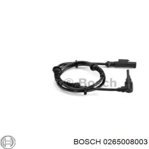 0265008003 Bosch датчик абс (abs задній)