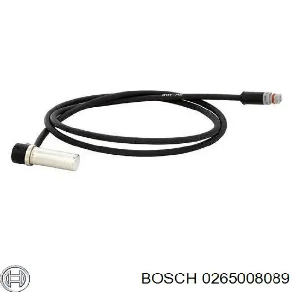 0265008089 Bosch датчик абс (abs передній)