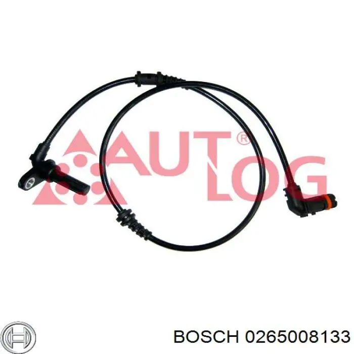 0265008133 Bosch датчик абс (abs передній, правий)