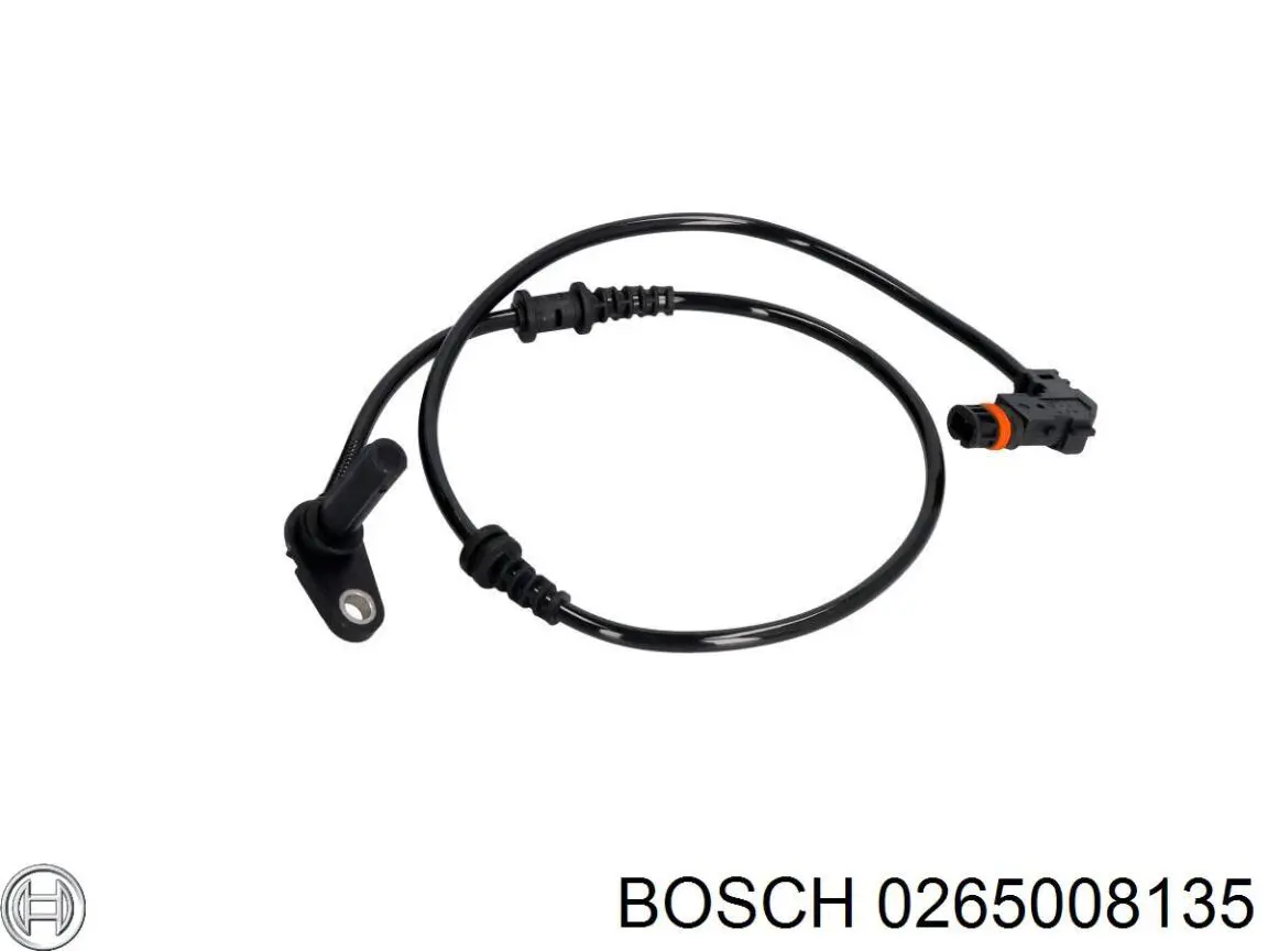 0265008135 Bosch датчик абс (abs передній, лівий)