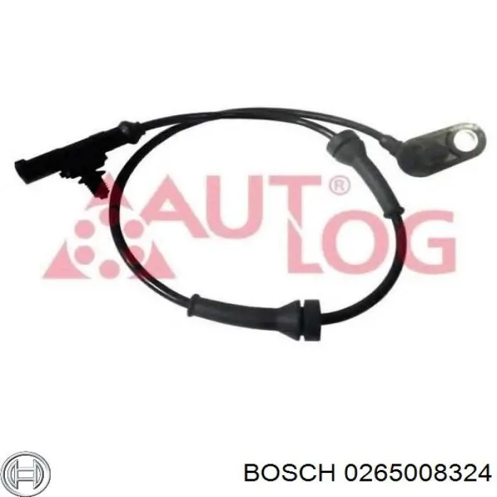Датчик АБС задній правий Bosch 0265008324 ціна, від 12.65 USD