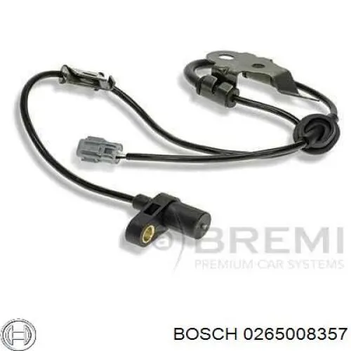 Купити 51631 Bremi Датчик АБС (ABS) передній, лівий