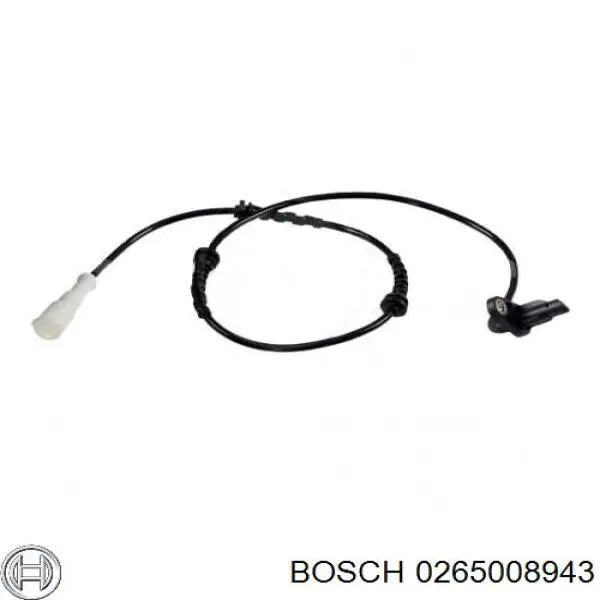 Датчик АБС (ABS) задній, лівий 8200254681 Renault (RVI)