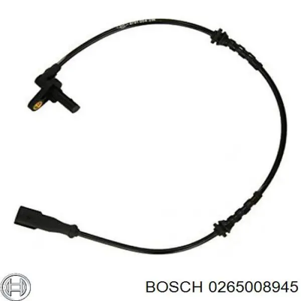 0265008945 Bosch датчик абс (abs передній)