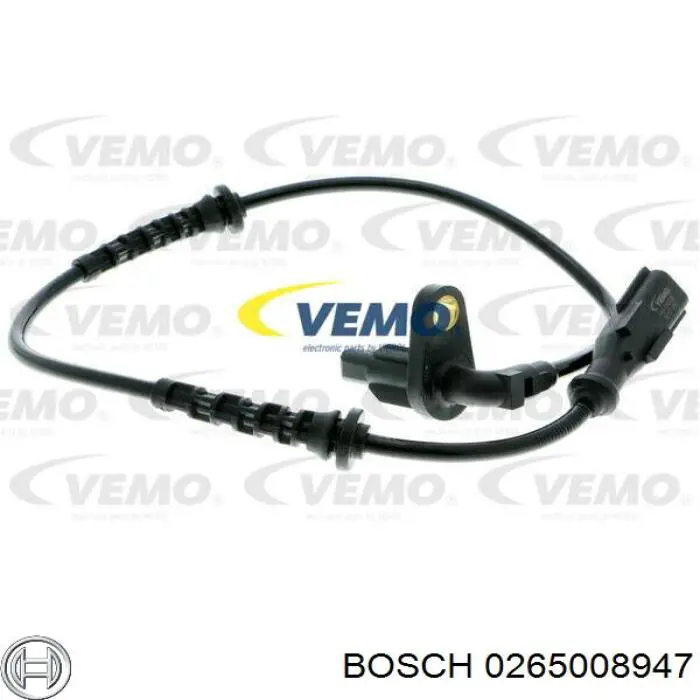 Датчик АБС (ABS) задній, правий 530021 ERT