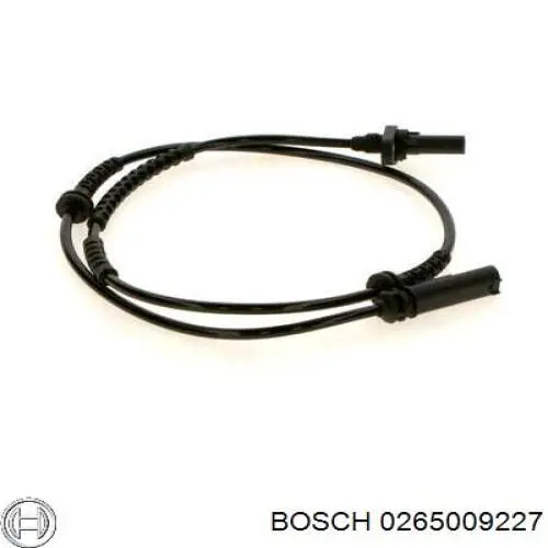 0265009227 Bosch датчик абс (abs передній)