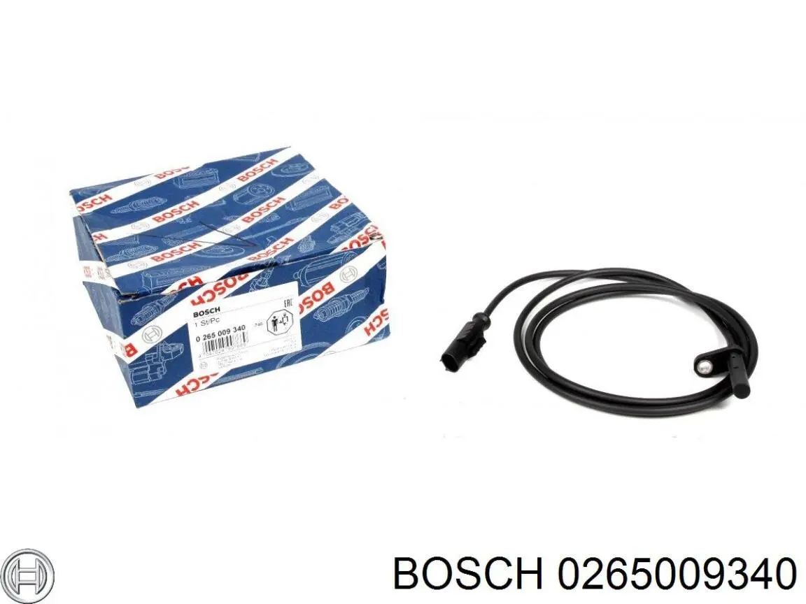 Датчик АБС задній лівий Bosch 0265009340 ціна, від 51.09 USD