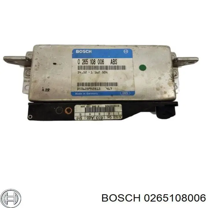 Модуль керування (ЕБУ) АБС (ABS) 0265108006 Bosch