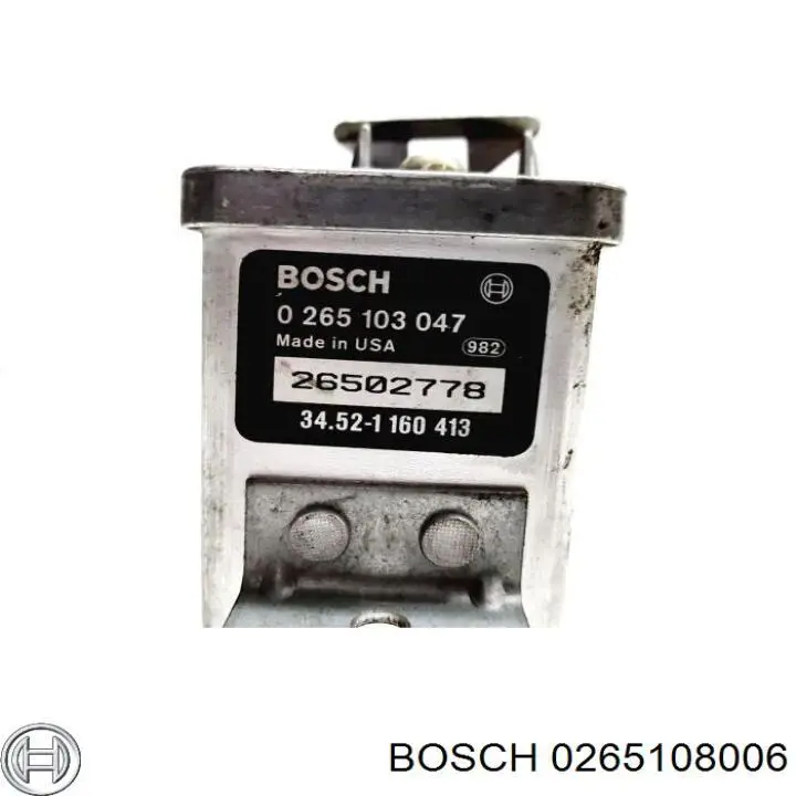 Система електронного керування АБС Bosch 0265108006