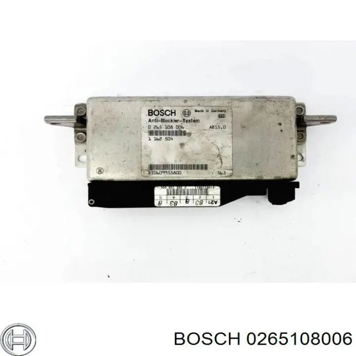 0265108006 Bosch Модуль керування (ЕБУ) АБС (ABS)