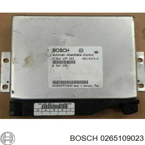 0265109023 Bosch блок керування абс (abs)
