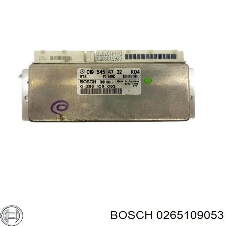 Блок керування контролю тяги (ETS) 0265109053 Bosch