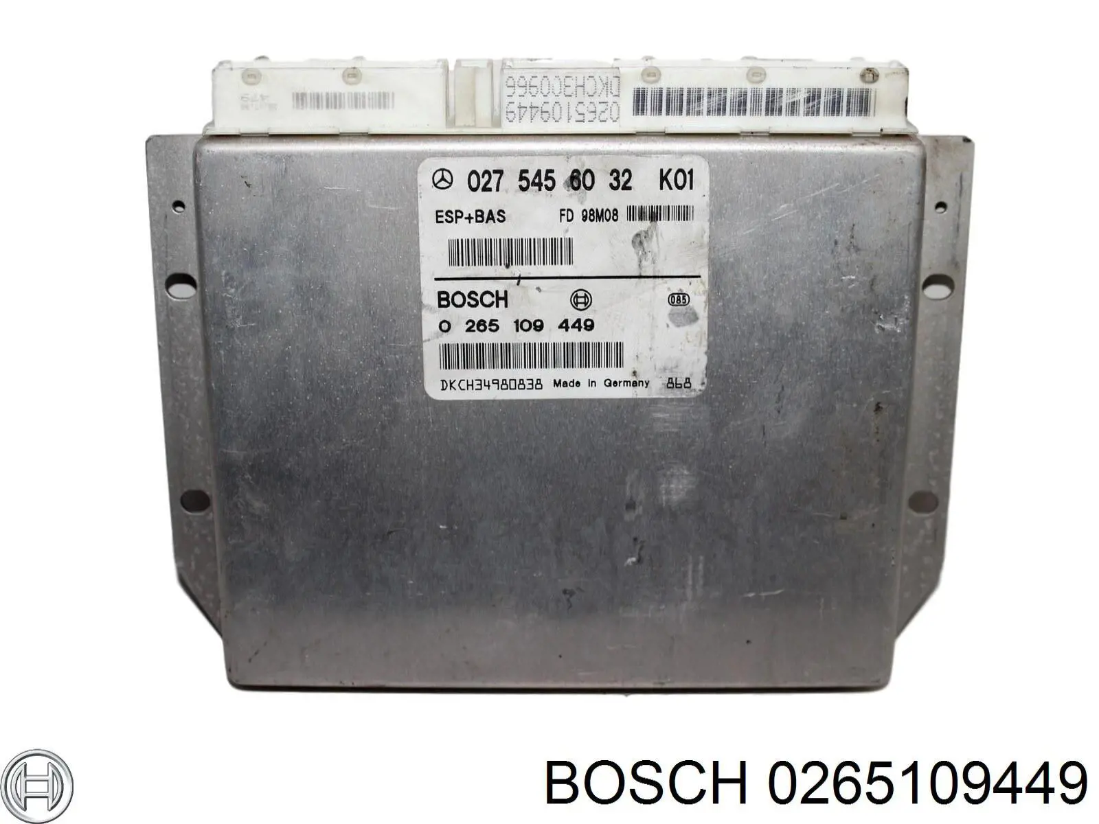 Блок керування ESP Mercedes 0265109449