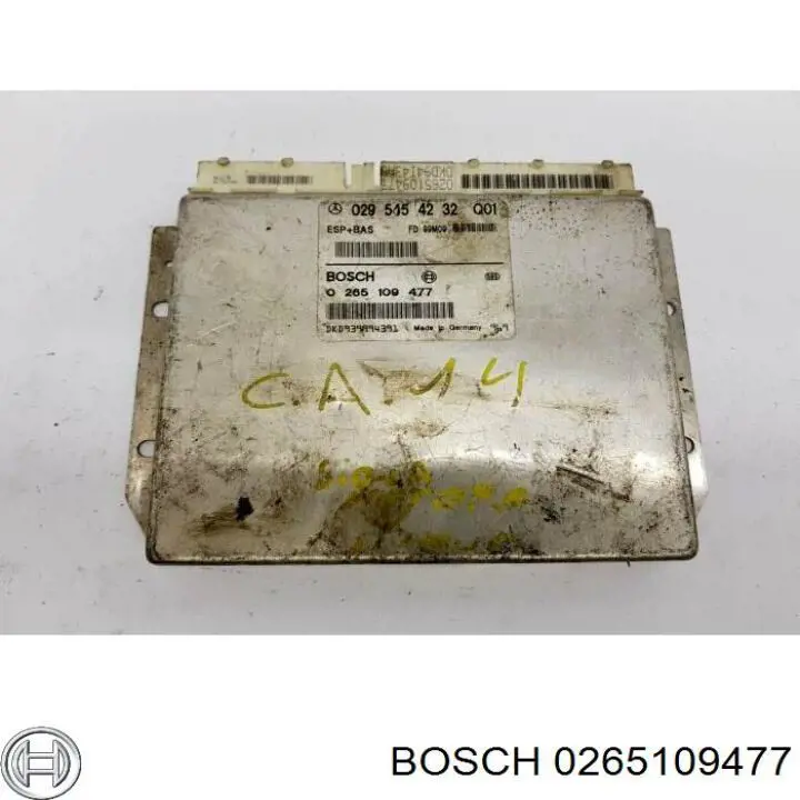 Блок керування ESP Bosch 0265109477