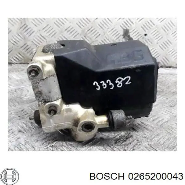 0265200043 Bosch блок керування абс (abs)