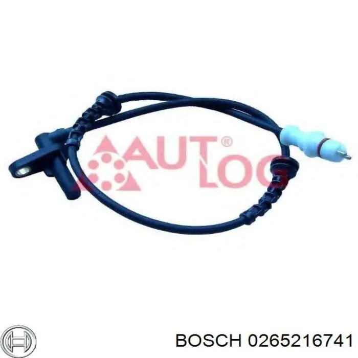 0265216741 Bosch блок керування абс (abs)