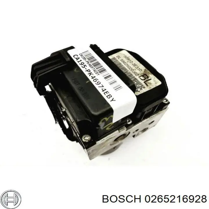Блок АБС гідравлічний Bosch 0265216928 ціна, від 19.84 USD
