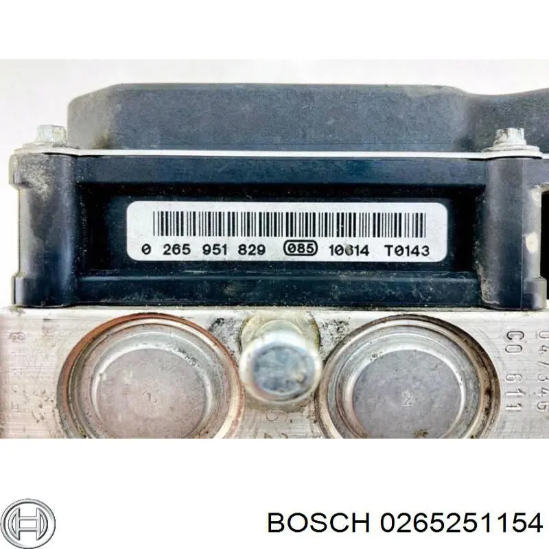 0265251154 Bosch блок керування абс (abs)