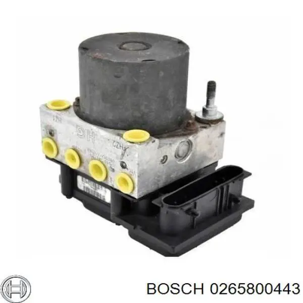 0265800443 Bosch Блок управління АБС (ABS)