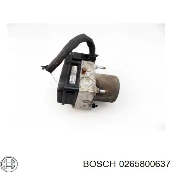 0265800637 Bosch блок керування абс (abs)