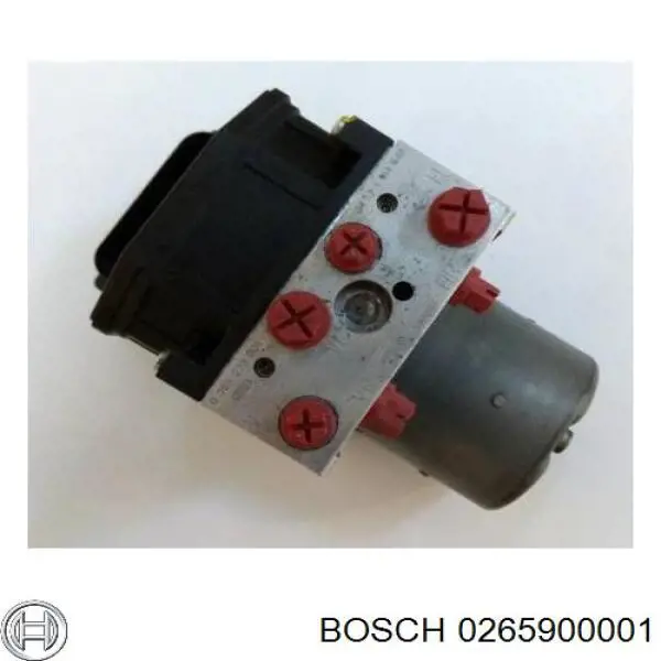 Купити 0265900001 Bosch Модуль (блок ЕБУ) управління АБС (ABS)