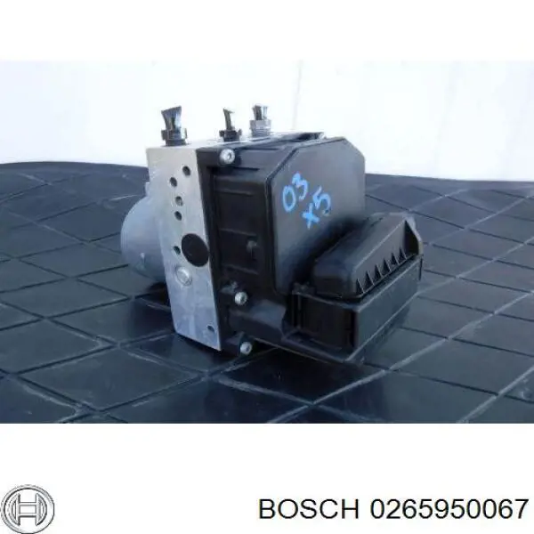 34516756217 BMW Модуль керування (ЕБУ) АБС (ABS)