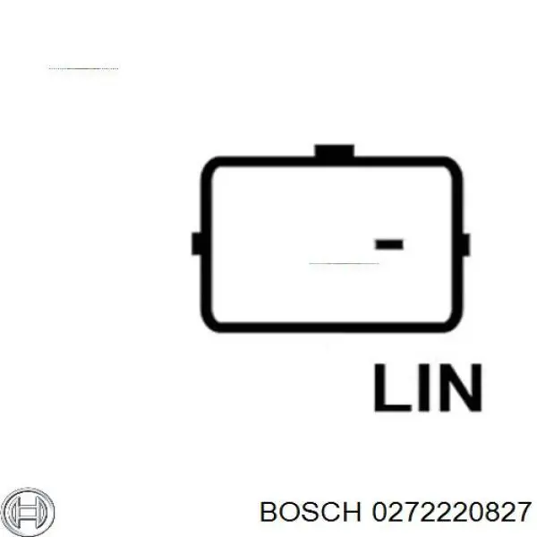 Реле регулятор генератора BOSCH 0272220827
