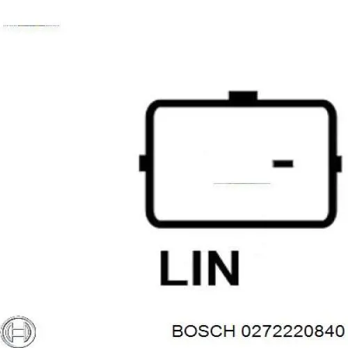 Реле зарядки генератора Bosch 0272220840 ціна, від 27.23 USD