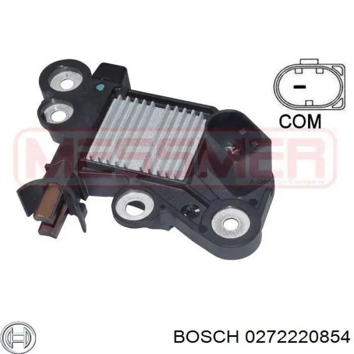 0272220854 Bosch реле-регулятор генератора, (реле зарядки)