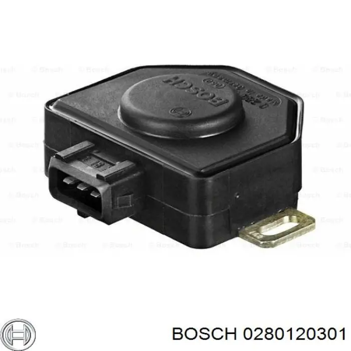 0280120301 Bosch датчик положення дросельної заслінки (потенціометр)