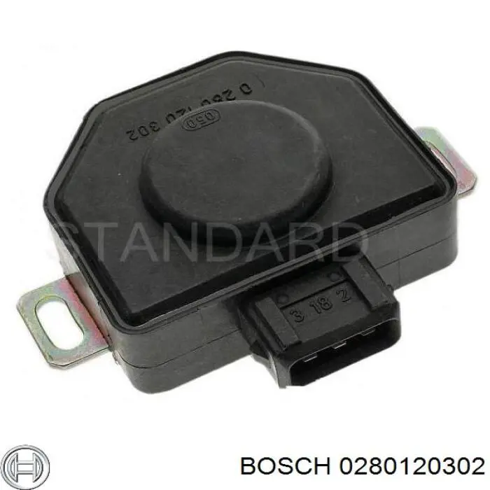 0280120302 Bosch Датчик положення дросельної заслінки (потенціометр)