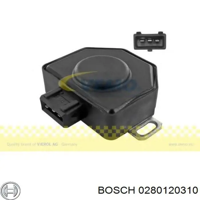 0280120310 Bosch датчик положення дросельної заслінки (потенціометр)
