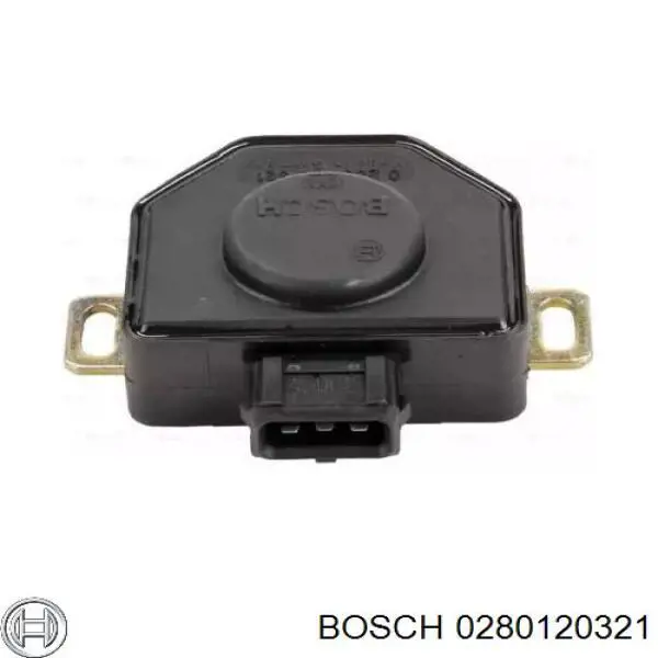 0280120321 Bosch датчик положення дросельної заслінки (потенціометр)