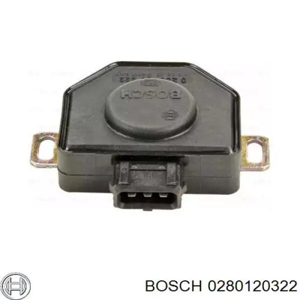 46137823 Fiat/Alfa/Lancia Датчик положення дросельної заслінки (потенціометр)