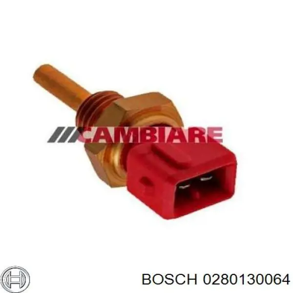 Купити 0280130064 Bosch Датчик температури охолоджуючої рідини
