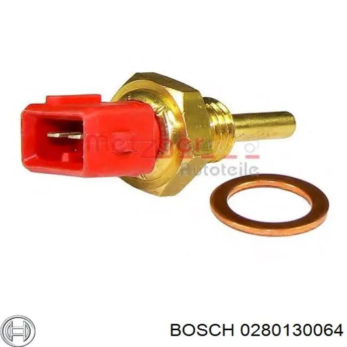 Термодатчик охолоджуючої рідини Bosch 0280130064 ціна, від 4.64 USD