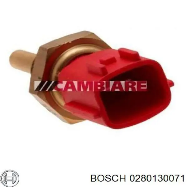 Датчик температури охолоджуючої рідини 0280130071 Bosch
