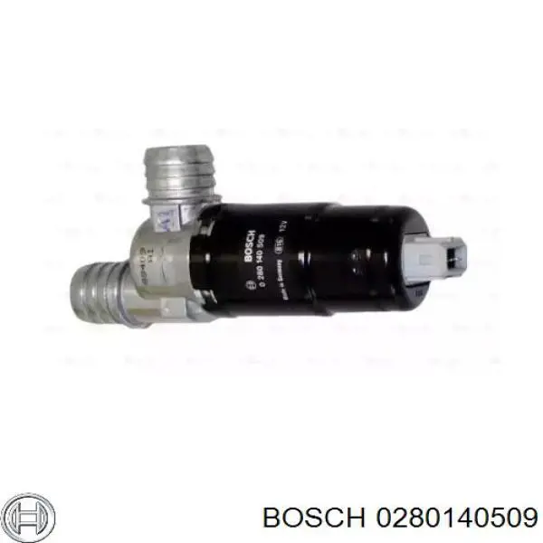 Клапан холостого ходу Bosch 0280140509 ціна, від 697.02 USD