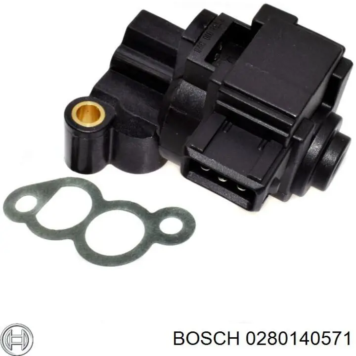 0280140571 Bosch клапан/регулятор холостого ходу