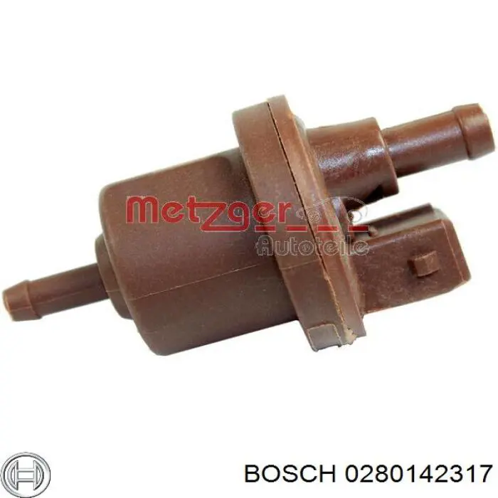 0280142317 Bosch Клапан вентиляції газів паливного бака