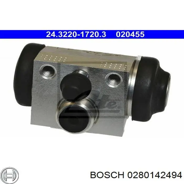 0280142494 Bosch Клапан вентиляції газів паливного бака