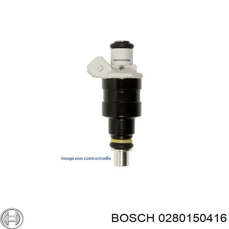 0280150416 Bosch Форсунка вприску палива