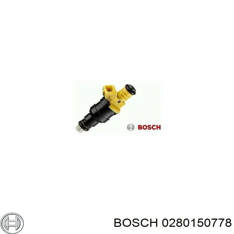 Форсунка вприску палива 0280150778 Bosch