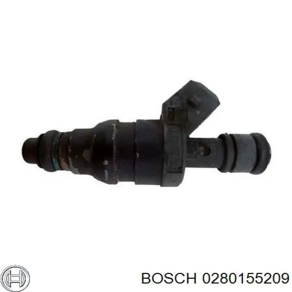 Купити 0280155209 Bosch Форсунка дизельна в зборі, розпилювач + тримач
