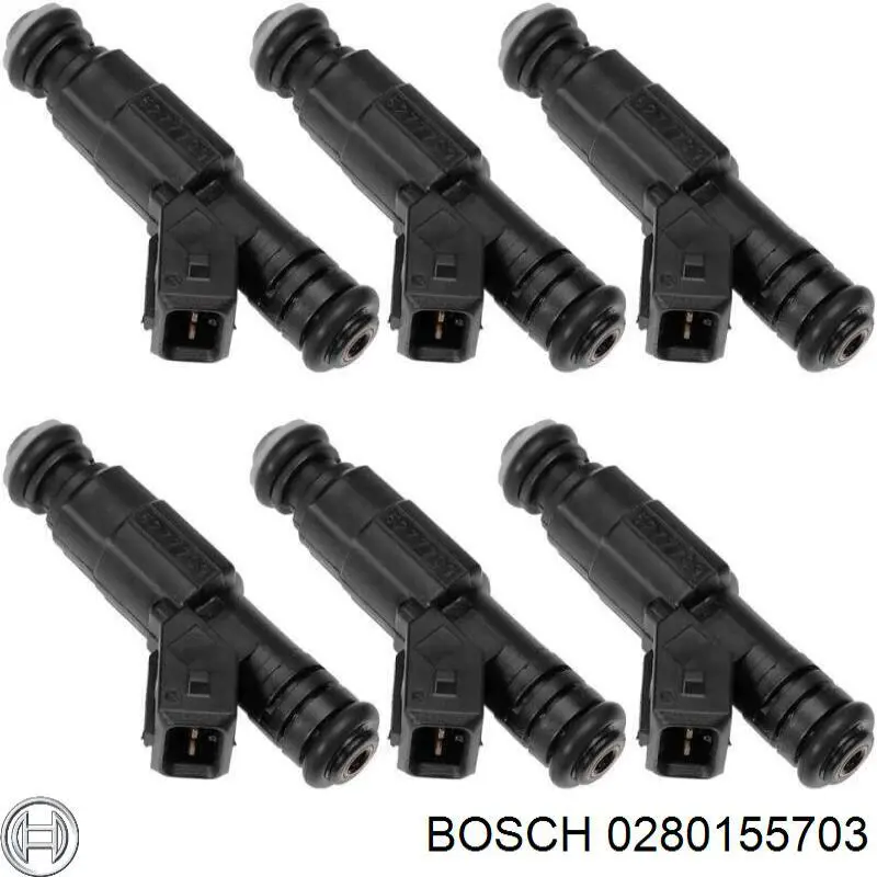 0280155703 Bosch Форсунка вприску палива