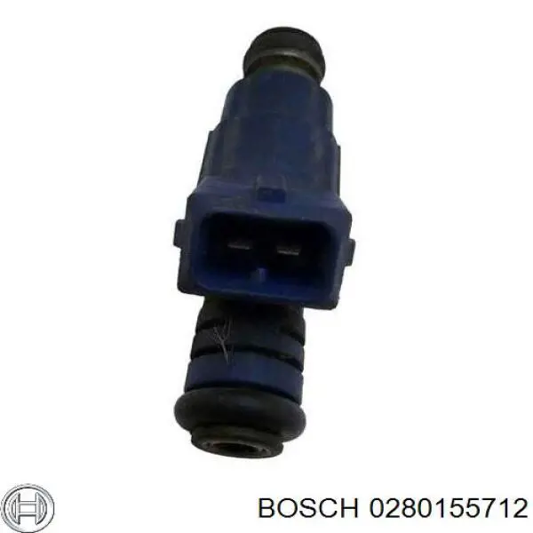 0280155712 Bosch форсунка вприску палива